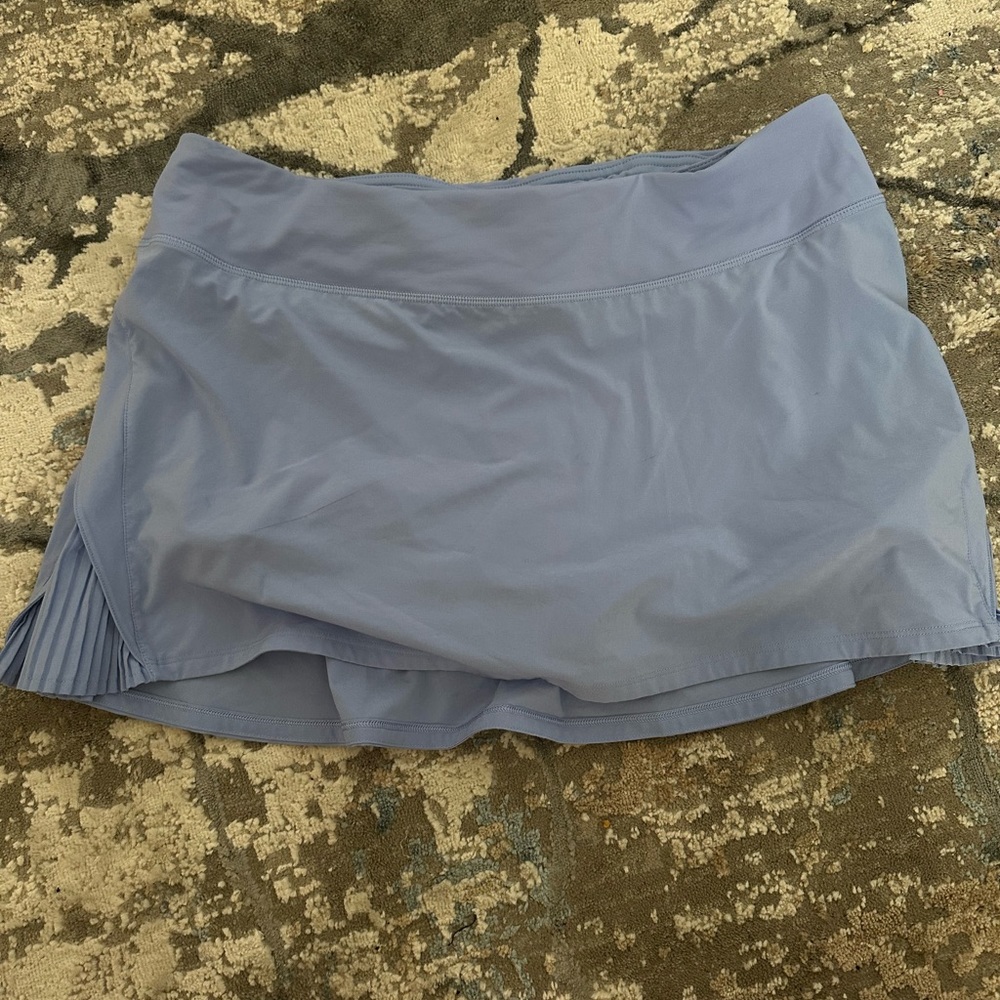 Periwinkle blue lululemon tennis skirt